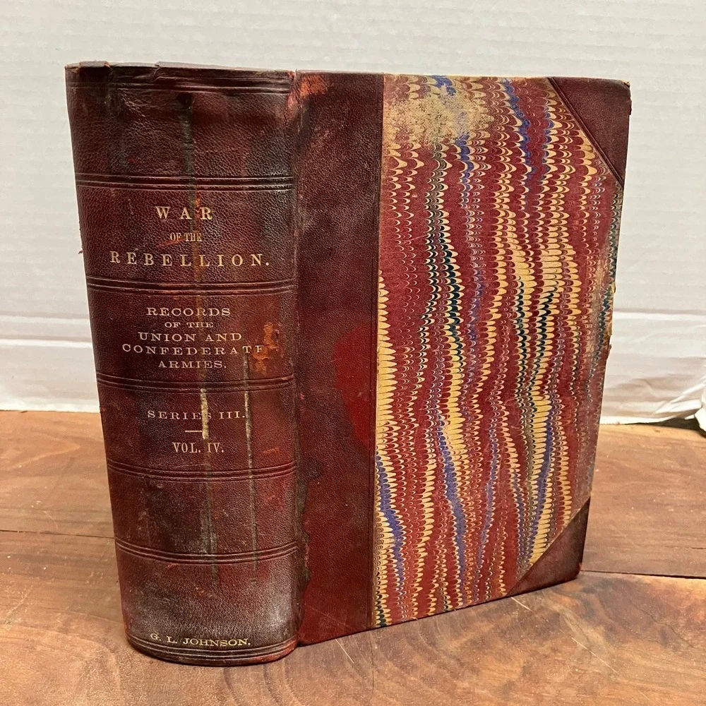 War of the Rebellion Official Records Series III Vol IV 1900 Civil War US